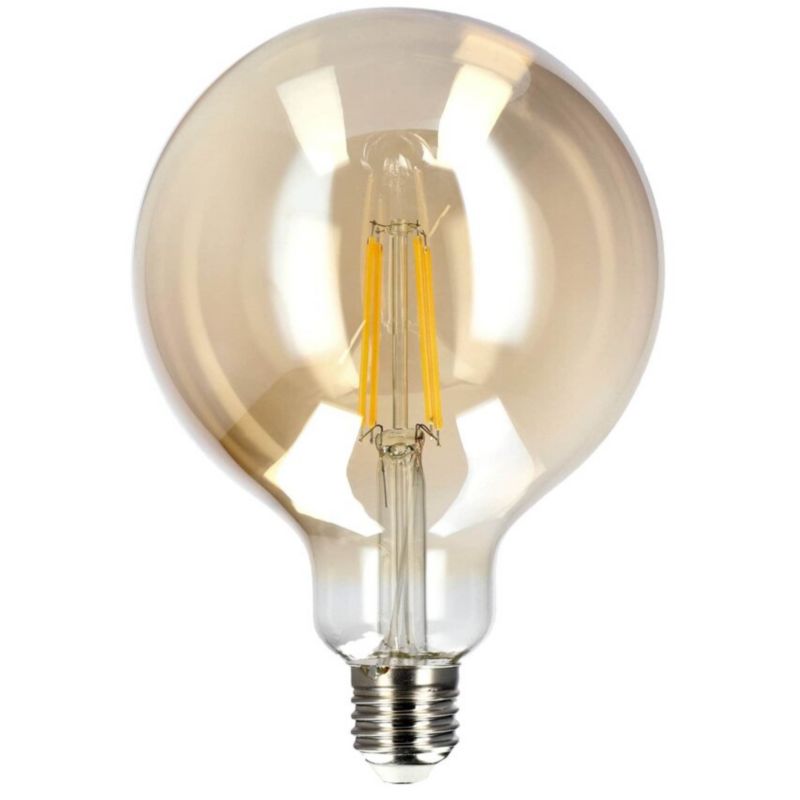 Żarówka dekoracyjna Edo Dari LED Filament 7W, E27, 2700K, 710lm, 230V, GOLD G125, EDO777636  1 szt.