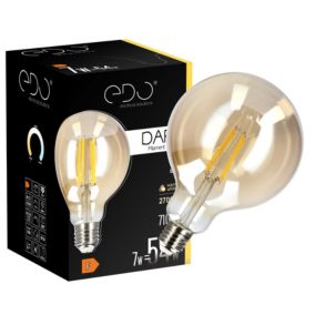 Żarówka dekoracyjna Edo Dari LED Filament 7W, E27, 2700K, 710lm, 230V, GOLD G95, EDO777635  1 szt.