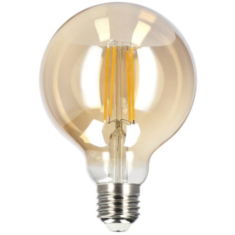 Żarówka dekoracyjna Edo Dari LED Filament 7W, E27, 2700K, 710lm, 230V, GOLD G95, EDO777635  1 szt.