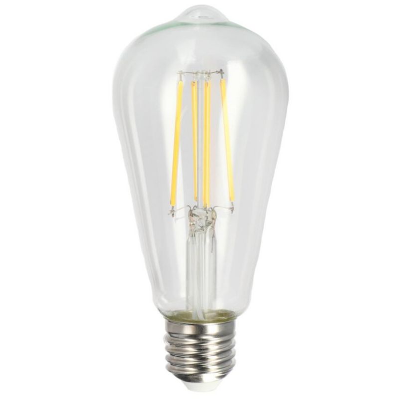 Żarówka dekoracyjna Edo Dari LED Filament 7W, E27, 3000K, 710lm, 230V, CLEAR ST64, EDO777625  1 szt.