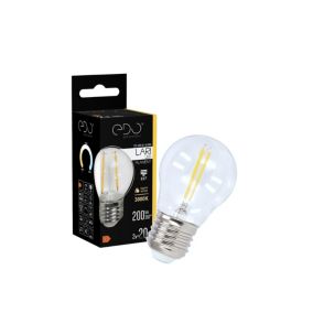 Żarówka Edo lari LED Filament G45 E27 2W 3000K ciepły WW, 200lm 1 szt.