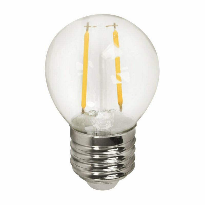 Żarówka Edo lari LED Filament G45 E27 2W 3000K ciepły WW, 200lm 1 szt.