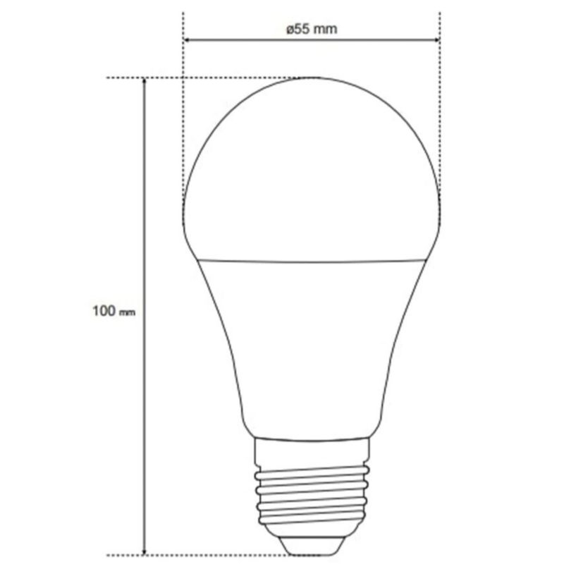 Żarówka Edo Mari LED E27 7W 4000K neutralna NW 600lm EDO777585  1 szt.