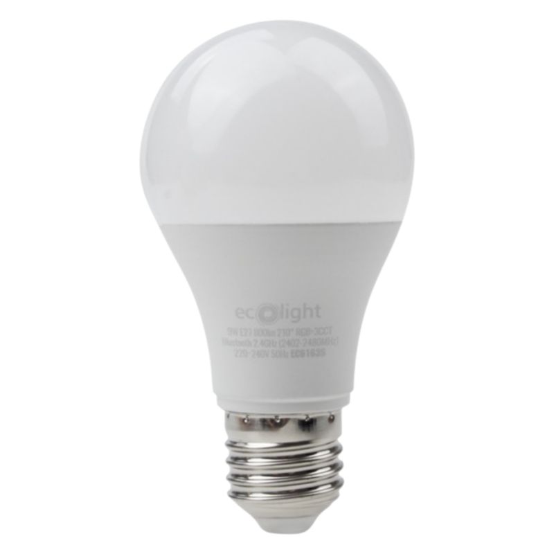 Żarówka LED A60 E27 9W RGB+CCT Tuya Smart Bluetooth Eco Light EC61635 1 SZT
