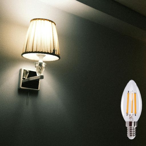 Żarówka LED E14 C35 5,9W ściemnialna ciepła biała Kanlux XLED DIM 1 szt.