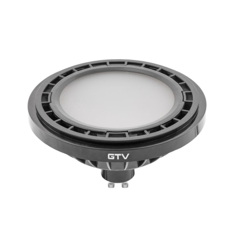 Żarówka LED GU10 GTV ES111 12,5W 4000K 1250 lm Czarna 1 szt
