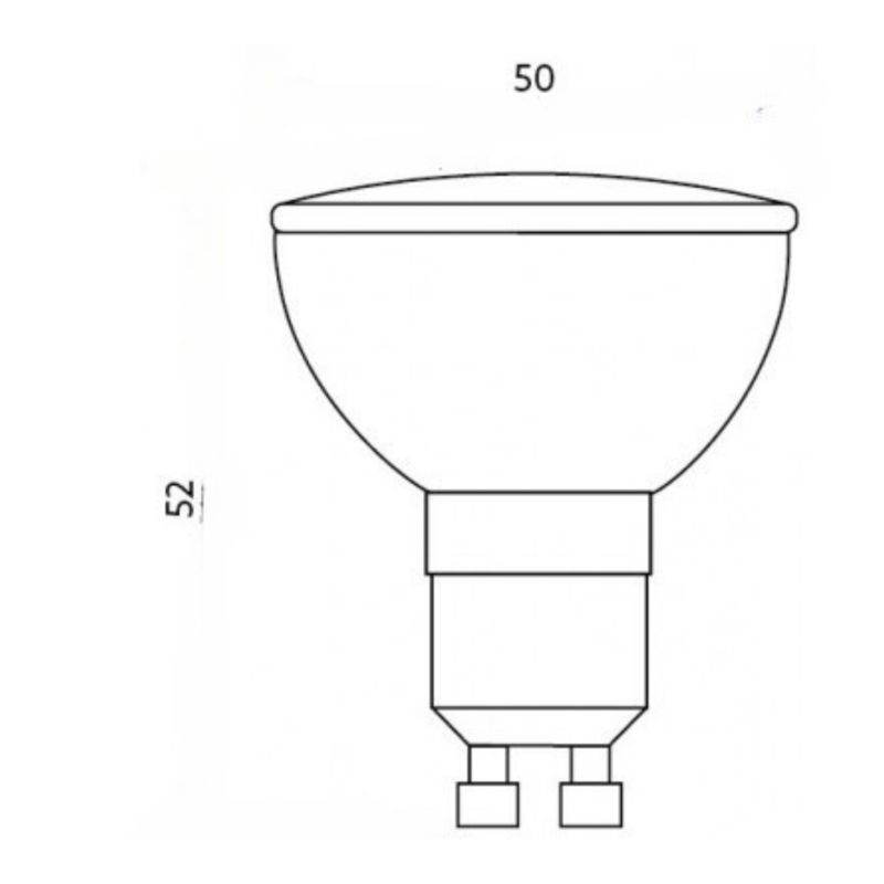 Żarówka LED GU10 Kobi 5W 3000K 400 lm 1 szt.