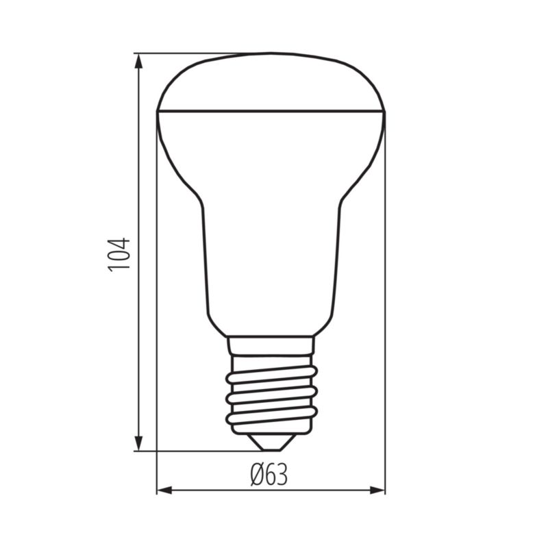 Żarówka LED Kanlux Sigo R63 E27 8W 720lm 4000K 1 szt