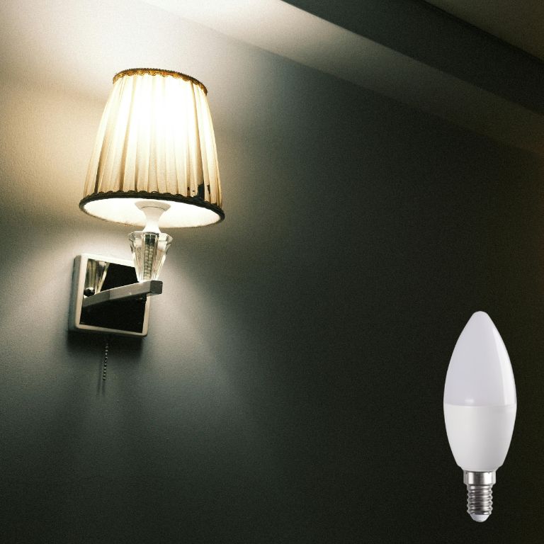 Żarówka LED Kanlux Smart C37 E14 4,9W RGB CCT 1 Szt