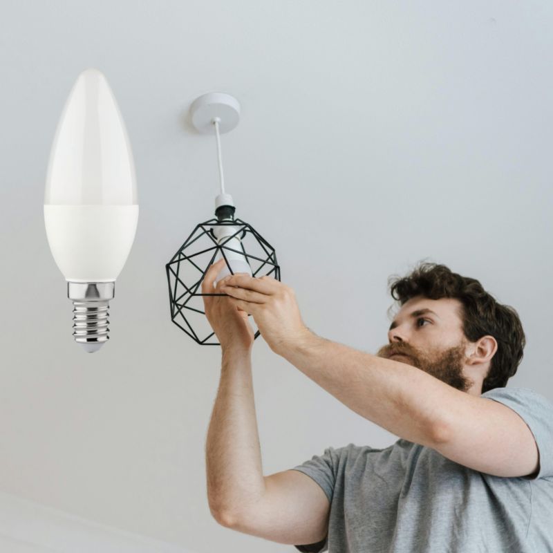 Żarówka LED świeczka E14 6,5W 4000K 806 lm Kanlux DUN 1 szt