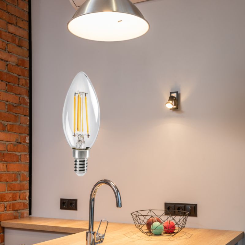 Żarówka LED świeczka Kanlux XLED C35 E14 4,5W 2700K 1 szt.