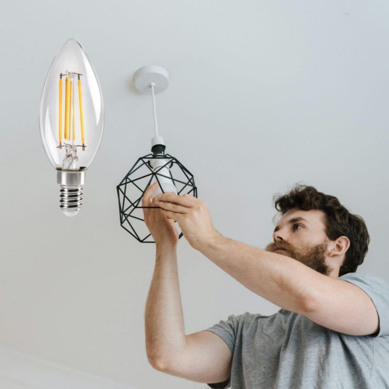 Żarówka LED świeczka Kanlux XLED C35 E14 4,5W 2700K 1 szt.