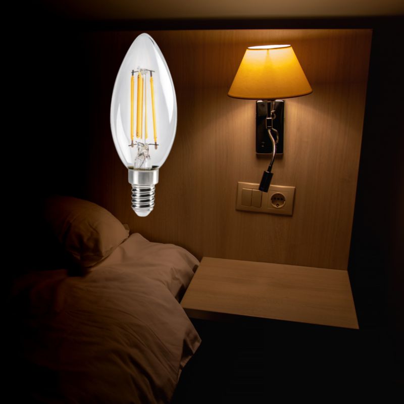 Żarówka LED świeczka Kanlux XLED C35 E14 4,5W 2700K 1 szt.