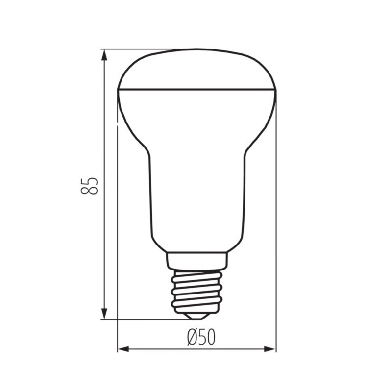 Żarówka Reflektorowa Kanlux Sigo R50 E14 Biały Ciepły 5W SMD 1 Szt