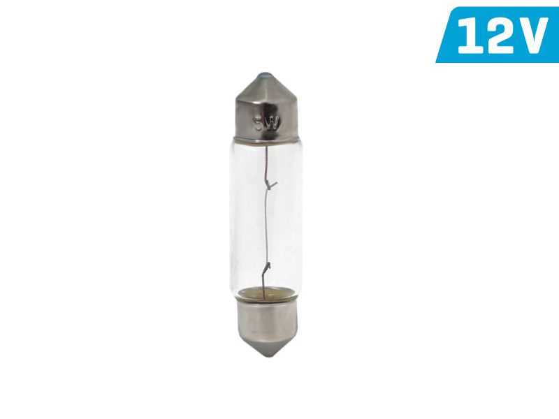 Żarówka VISION C5W 11X38 12V 5W SV8.5 E4, - Carmotion, 1 szt.