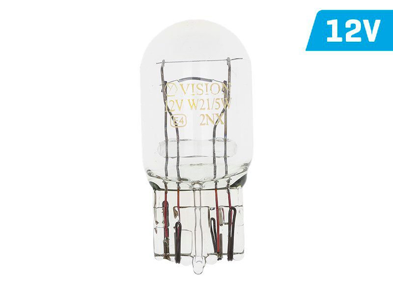 Żarówka VISION W21/5W 12V 21/5W W3x16q, E4, Carmotion, 1 szt.