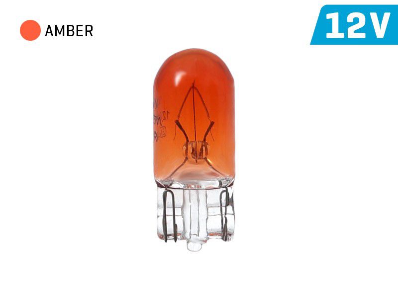 Żarówka VISION WY5W 12V 5W W2.1x9.5d amber, E4, 1szt.