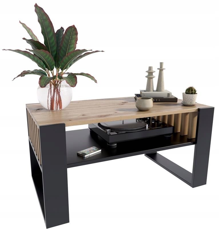 Ława Matkam stolik IGA 100 cm Per artisan-czarny 1 szt.