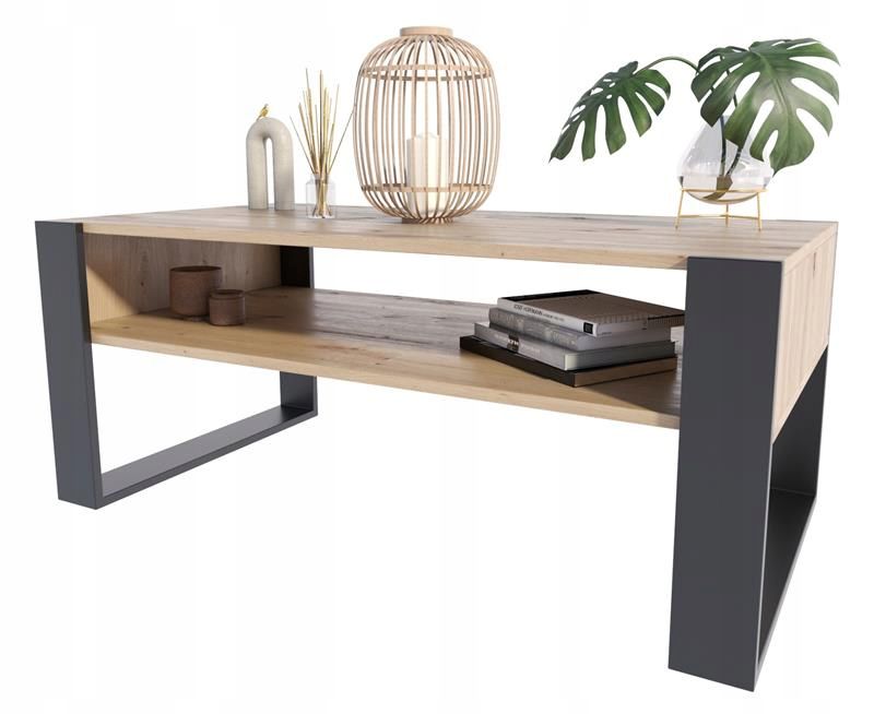 Ława Matkam stolik KAJA 120 cm Per artisan-czarny 1 szt.