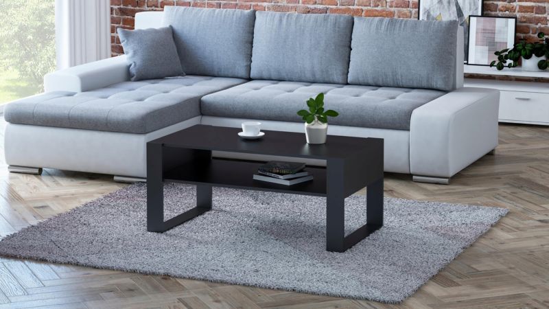 Ława Matkam stolik KAJA 120 cm Per czarny-czarny 1 szt.