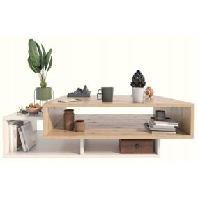 Ława Matkam stolik SARA 100 cm Per artisan-biały 1 szt.