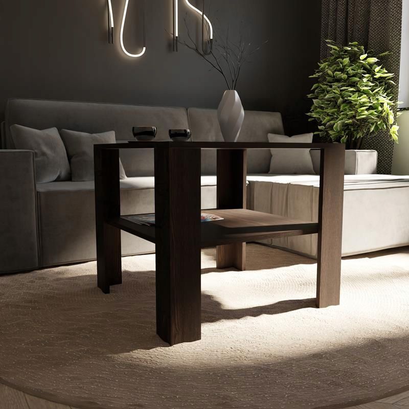 Ława Matkam stolik WYSOKA 68x68 EX3 wenge 1 szt.