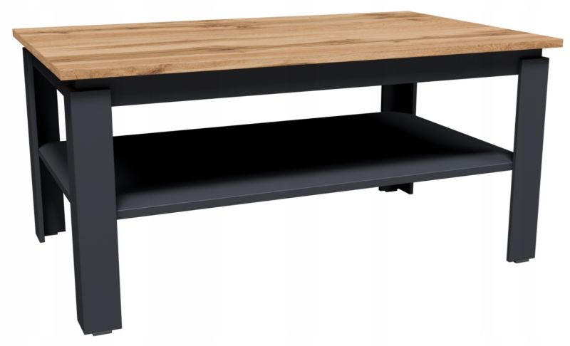 Ława Matkam stolik z półką CR3-STERN 90cm grafit-wotan1 szt.