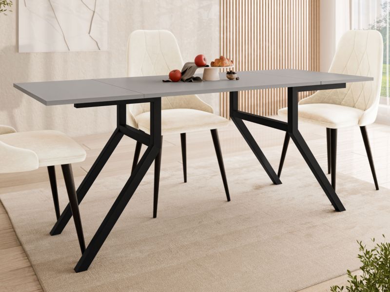 Ławostół MIRJAN 24 Xena Bis czarny + jasny grafit 1 szt.