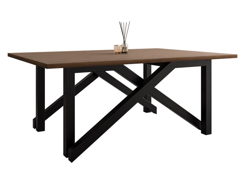 Ławostół MIRJAN 24 Xena Bis czarny + orzech franklin tobacco 1 szt.