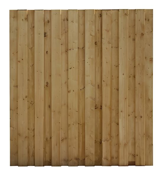 Ściana boczna RSCBis do wiaty drewniana impregnowana 200 x 200 cm 1 szt.