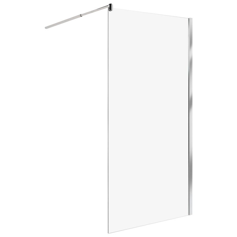 Ścianka prysznicowa Ahaus 100 x 190 cm Srebrny 1 szt.