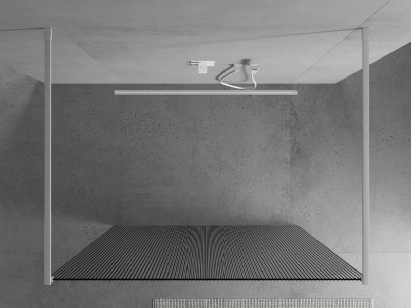 Ścianka prysznicowa Mexen Kioto biała 130x200 cm  800-130-002-20-09 1 szt.