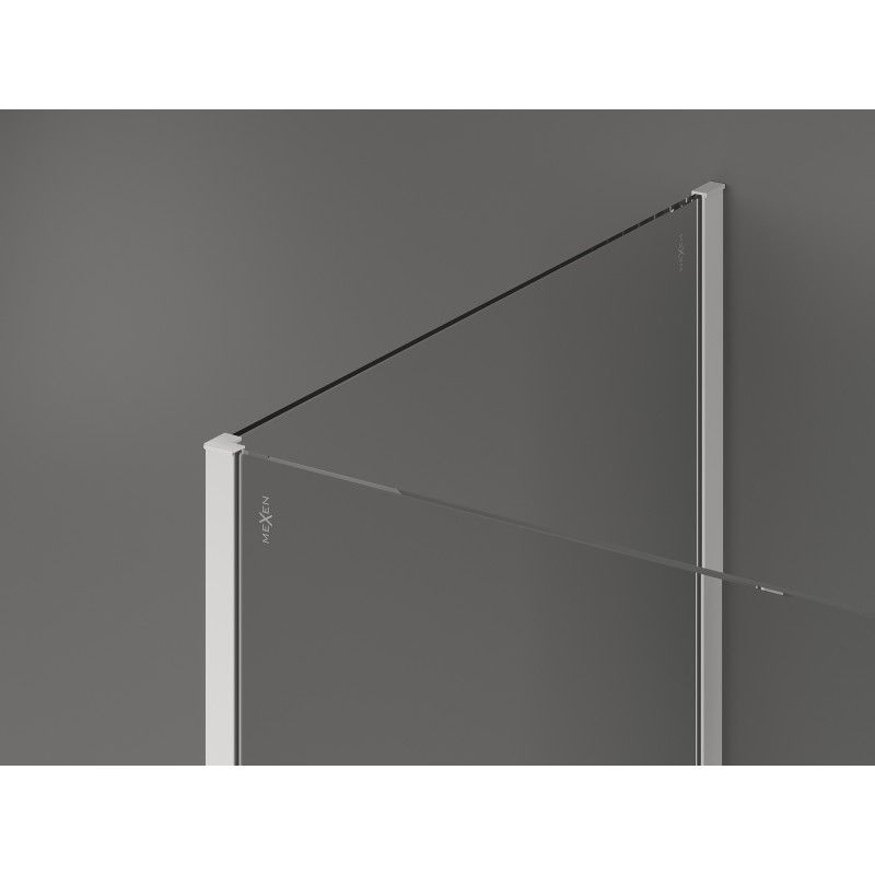 Ścianka prysznicowa Mexen Kioto biała 135x100 cm 800-135-212-20-00-100 1 szt.