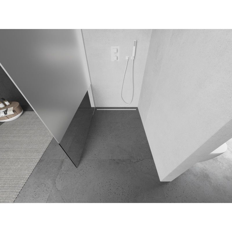 Ścianka prysznicowa Mexen Kioto biała 90x200 cm 800-090-101-20-35 1 szt.