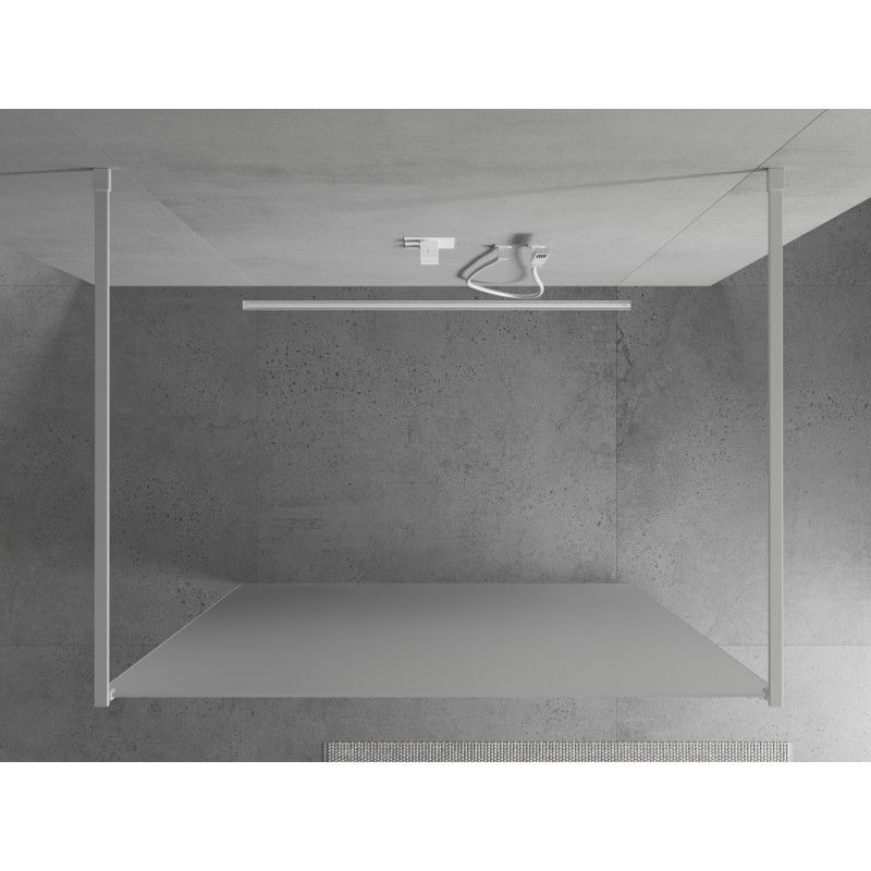 Ścianka prysznicowa Mexen Kioto biały szron 120x200 cm 1 szt.