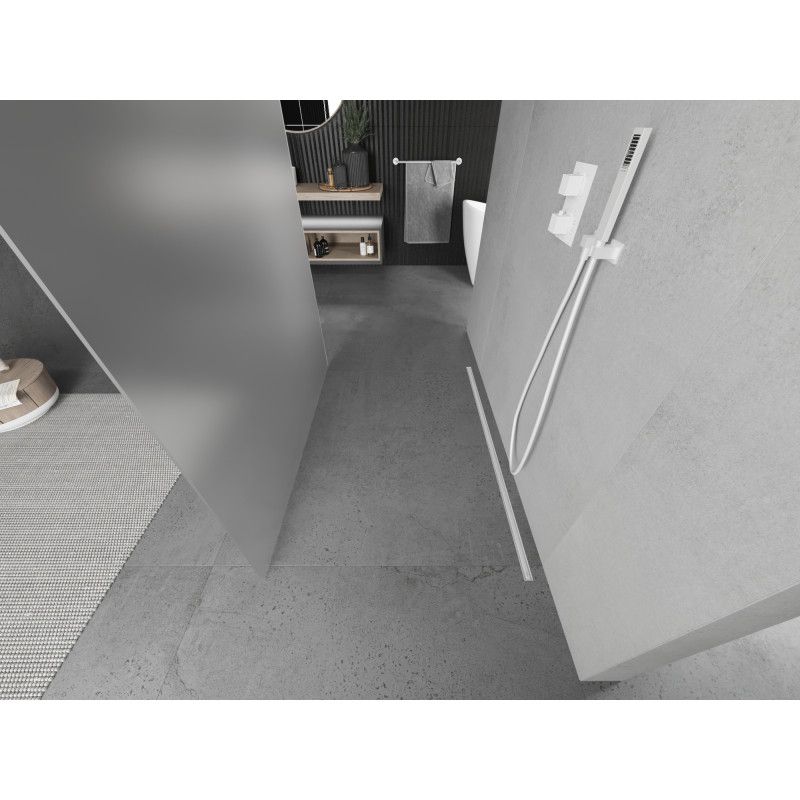 Ścianka prysznicowa Mexen Kioto biały szron 120x200 cm 800-120-002-20-30 1 szt.