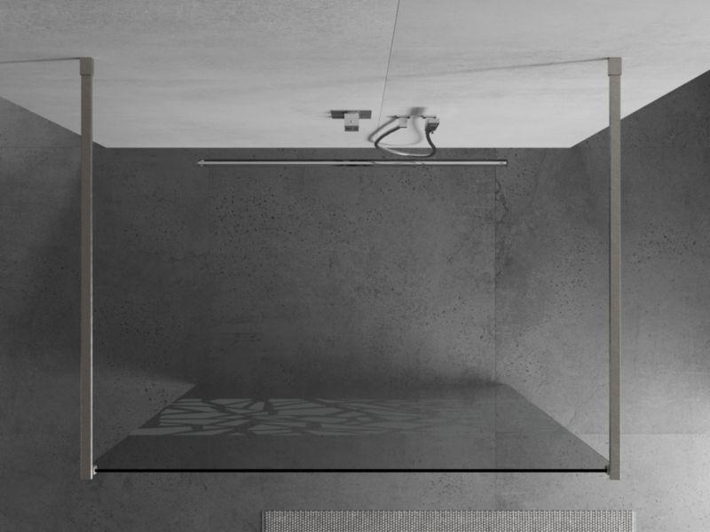Ścianka prysznicowa Mexen Kioto biały wzór 100x200 cm 1 szt.