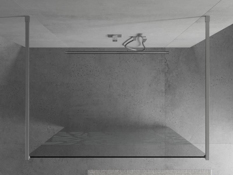 Ścianka prysznicowa Mexen Kioto biały wzór 100x200 cm  800-100-002-01-85 1 szt.