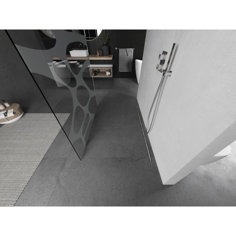 Ścianka prysznicowa Mexen Kioto biały wzór 100x200 cm 800-100-002-97-97 1 szt.