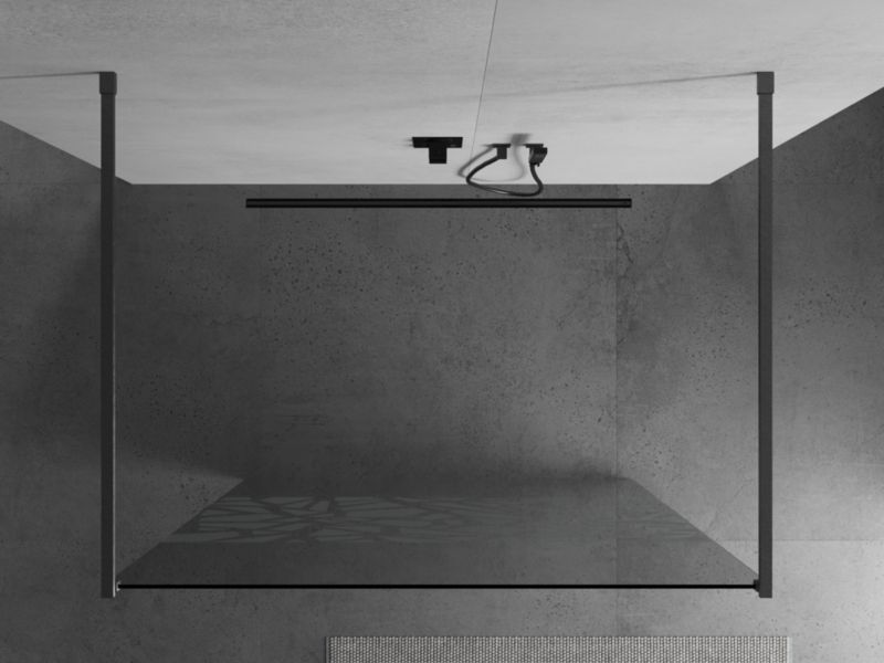 Ścianka prysznicowa Mexen Kioto biały wzór 120 x 200 cm  800-120-002-66-85 1 szt.