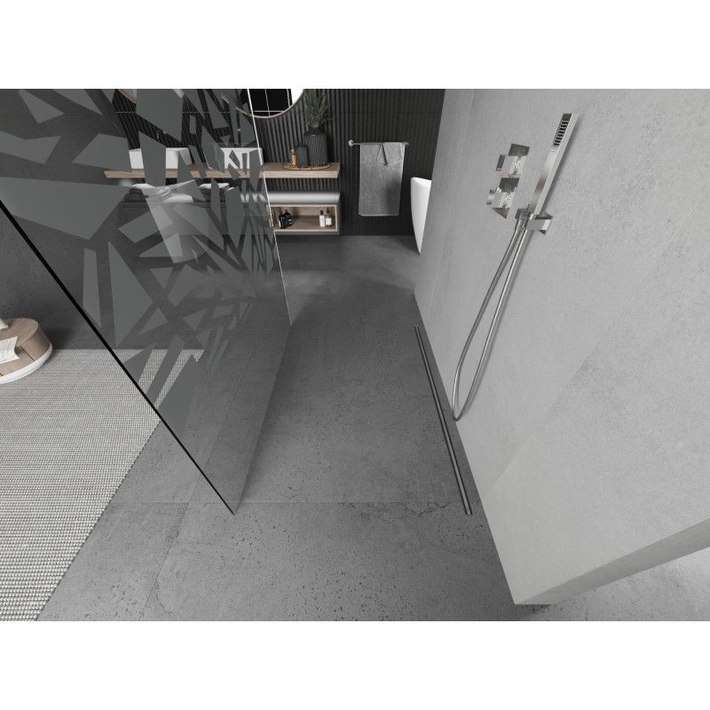 Ścianka prysznicowa Mexen Kioto biały wzór 130x200 cm  800-130-002-01-85 1 szt.