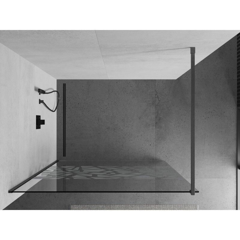 Ścianka prysznicowa Mexen Kioto biały wzór 130x200 cm  800-130-101-66-85 1 szt.