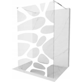 Ścianka prysznicowa Mexen Kioto biały wzór 140x200 cm 800-140-002-01-97 1 szt.