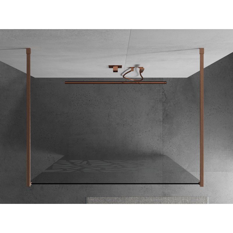 Ścianka prysznicowa Mexen Kioto biały wzór 140x200 cm  800-140-002-65-85 1 szt.