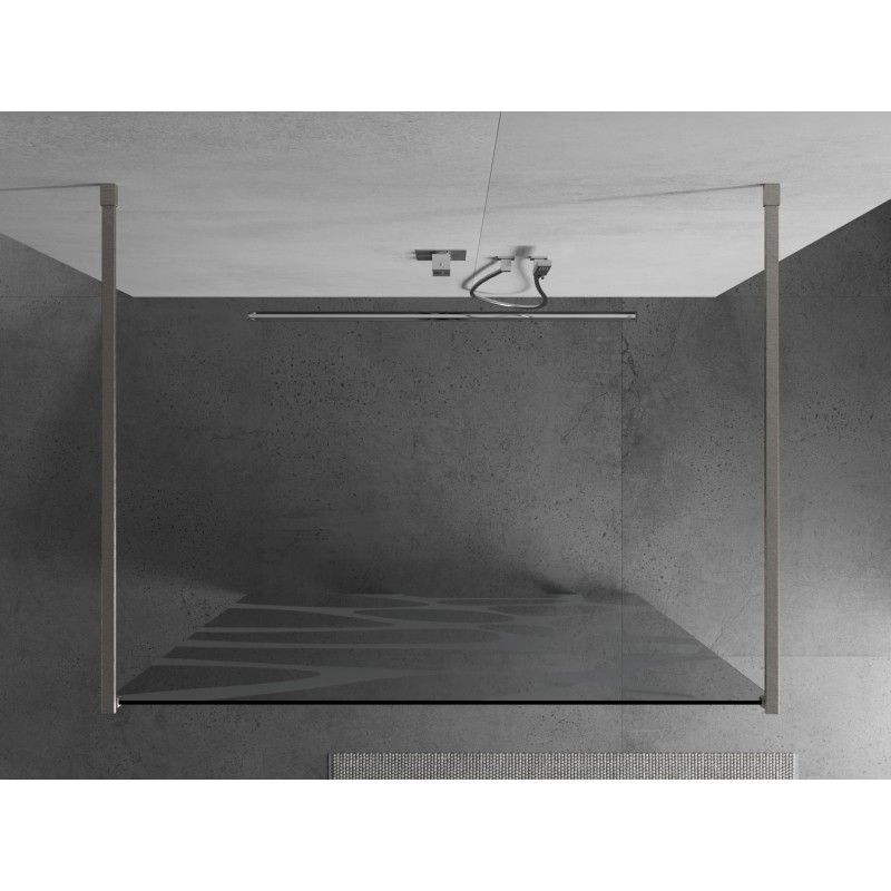 Ścianka prysznicowa Mexen Kioto biały wzór 140x200 cm 800-140-002-97-97 1 szt.
