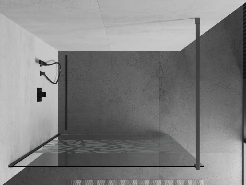 Ścianka prysznicowa Mexen Kioto biały wzór 70x200 cm 1 szt.