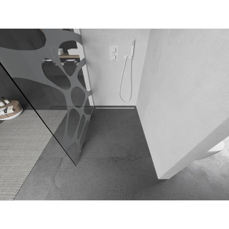 Ścianka prysznicowa Mexen Kioto biały wzór 70x200 cm  800-070-101-20-97 1 szt.