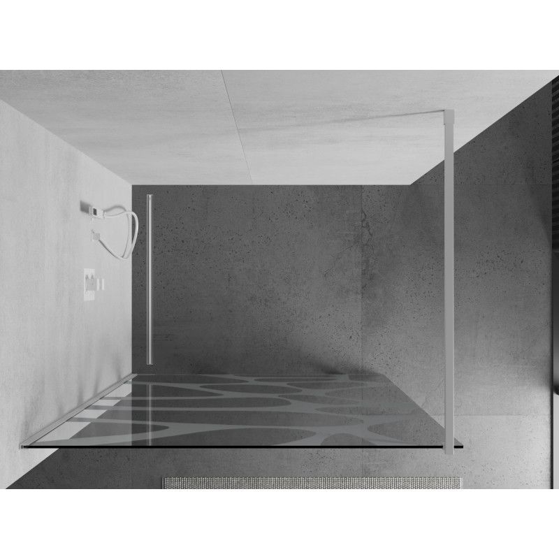 Ścianka prysznicowa Mexen Kioto biały wzór 70x200 cm  800-070-101-20-97 1 szt.