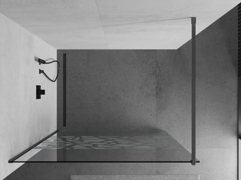 Ścianka prysznicowa Mexen Kioto biały wzór 70x200 cm  800-070-101-66-85 1 szt.