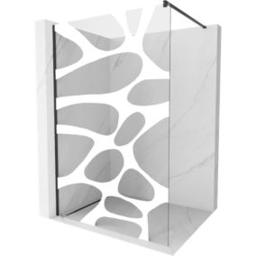 Ścianka prysznicowa Mexen Kioto biały wzór 80x200 cm  800-080-101-70-97 1 szt.